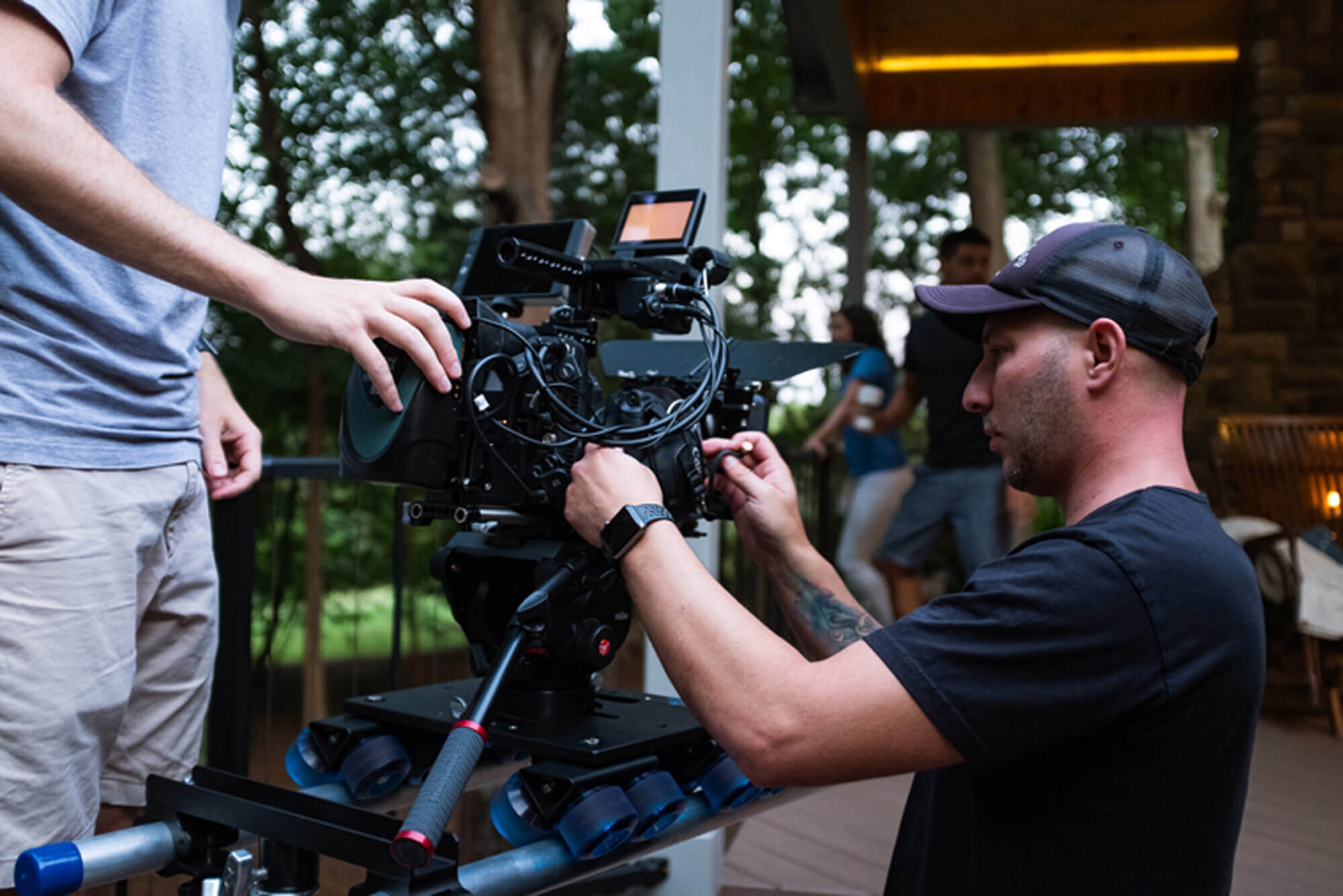 Double Entendre Pictures - Charlotte North Carolina High End Video production company -Archadeck BTS (10).jpg