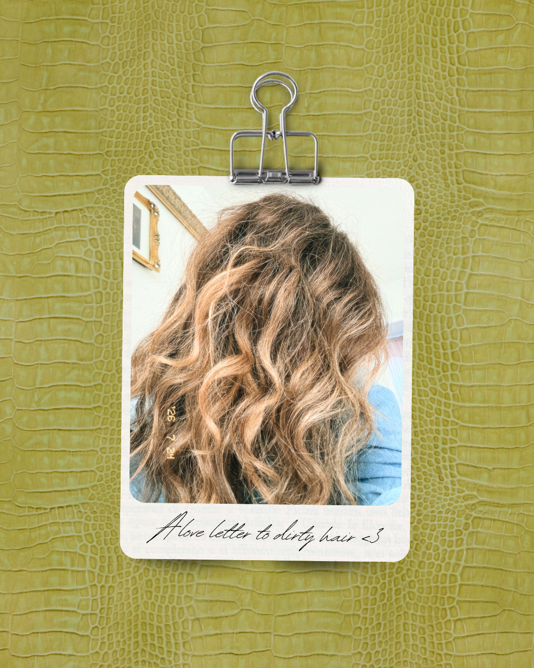 A Love Letter to Dirty Hair
