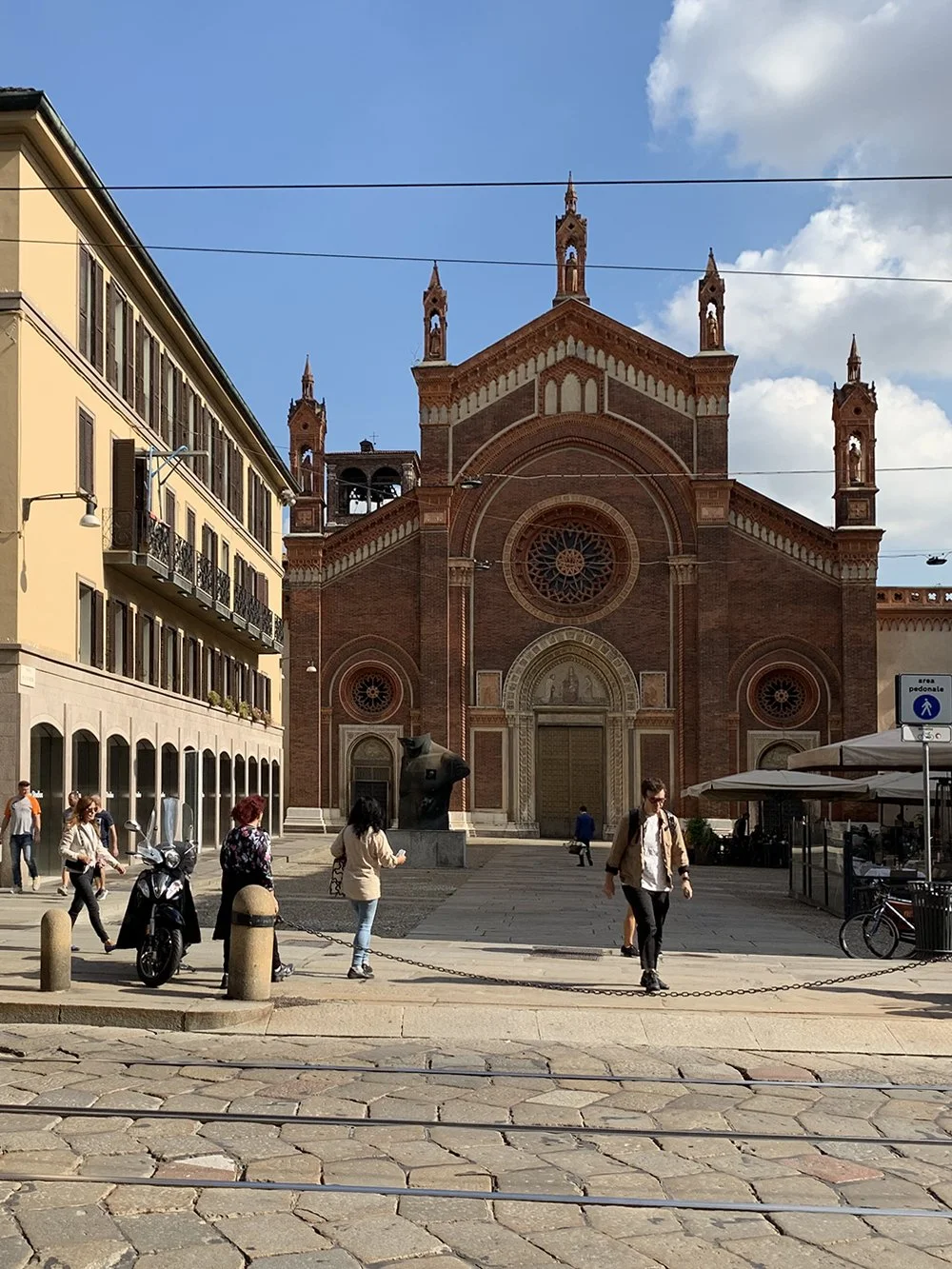 Blick auf die Chiesa del Carmine
(Photo: AndreasThiele.Architekten)