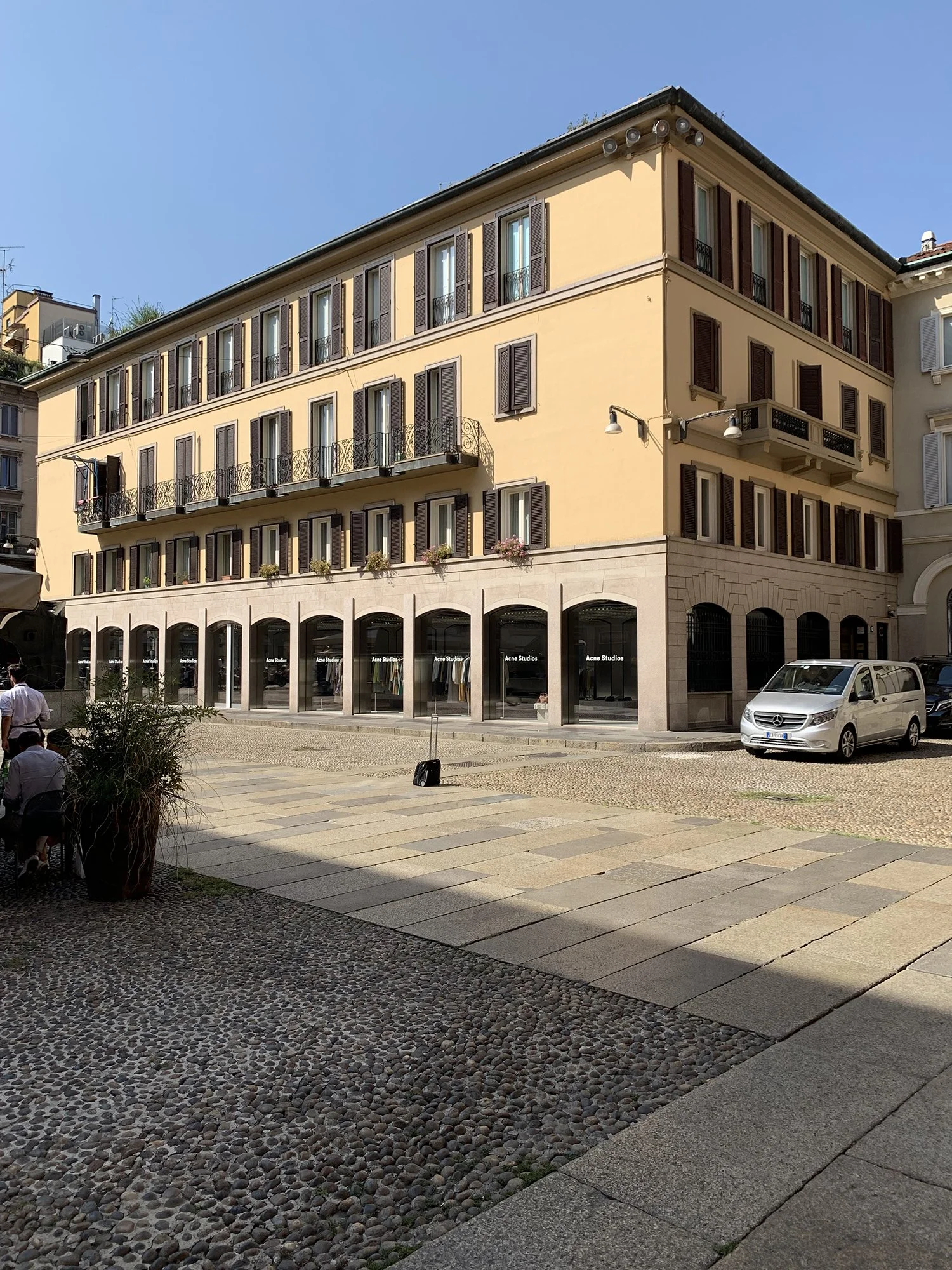 Blick auf die Piazza del Carmine
(Photo: AndreasThiele.Architekten)