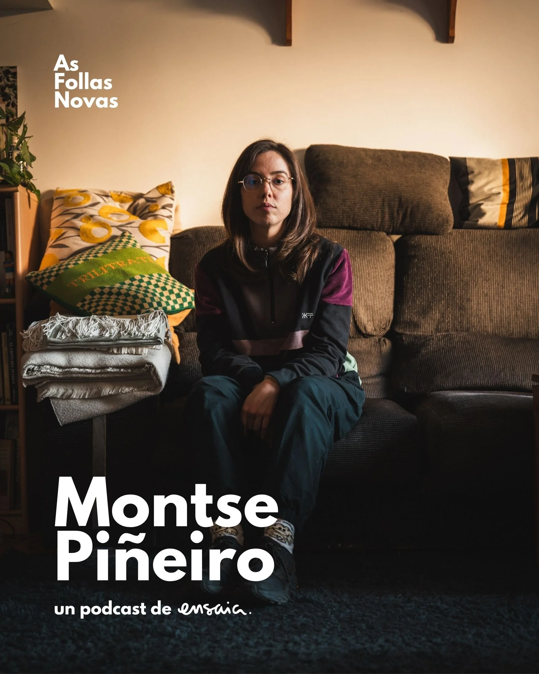A artista e creadora escénica Montse Piñeiro na entrevista de «As follas novas», o podcast de ensaia.