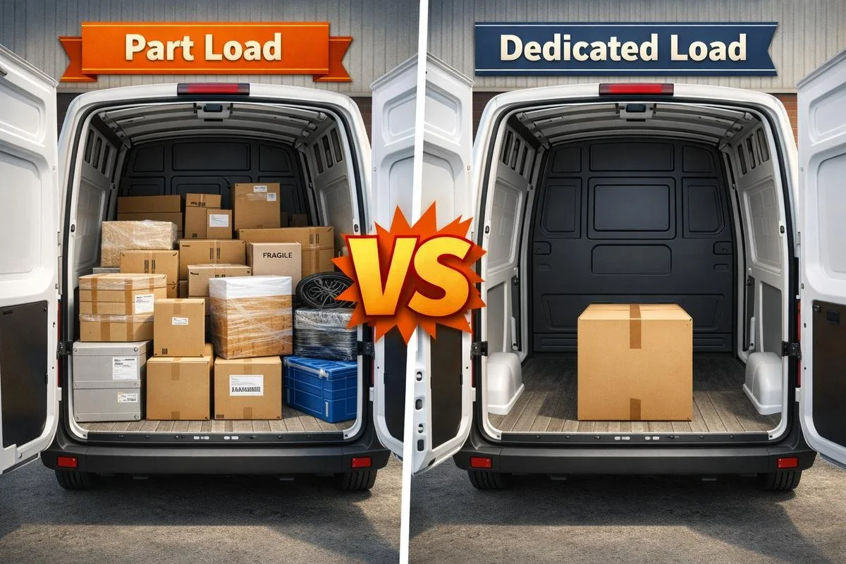 Dedicated Load vs Part Load: What’s the Difference?