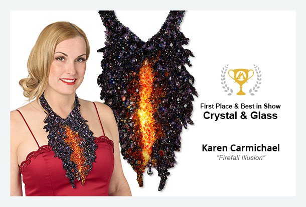 Firefall Illusion Swarovski Crystal Award Winner