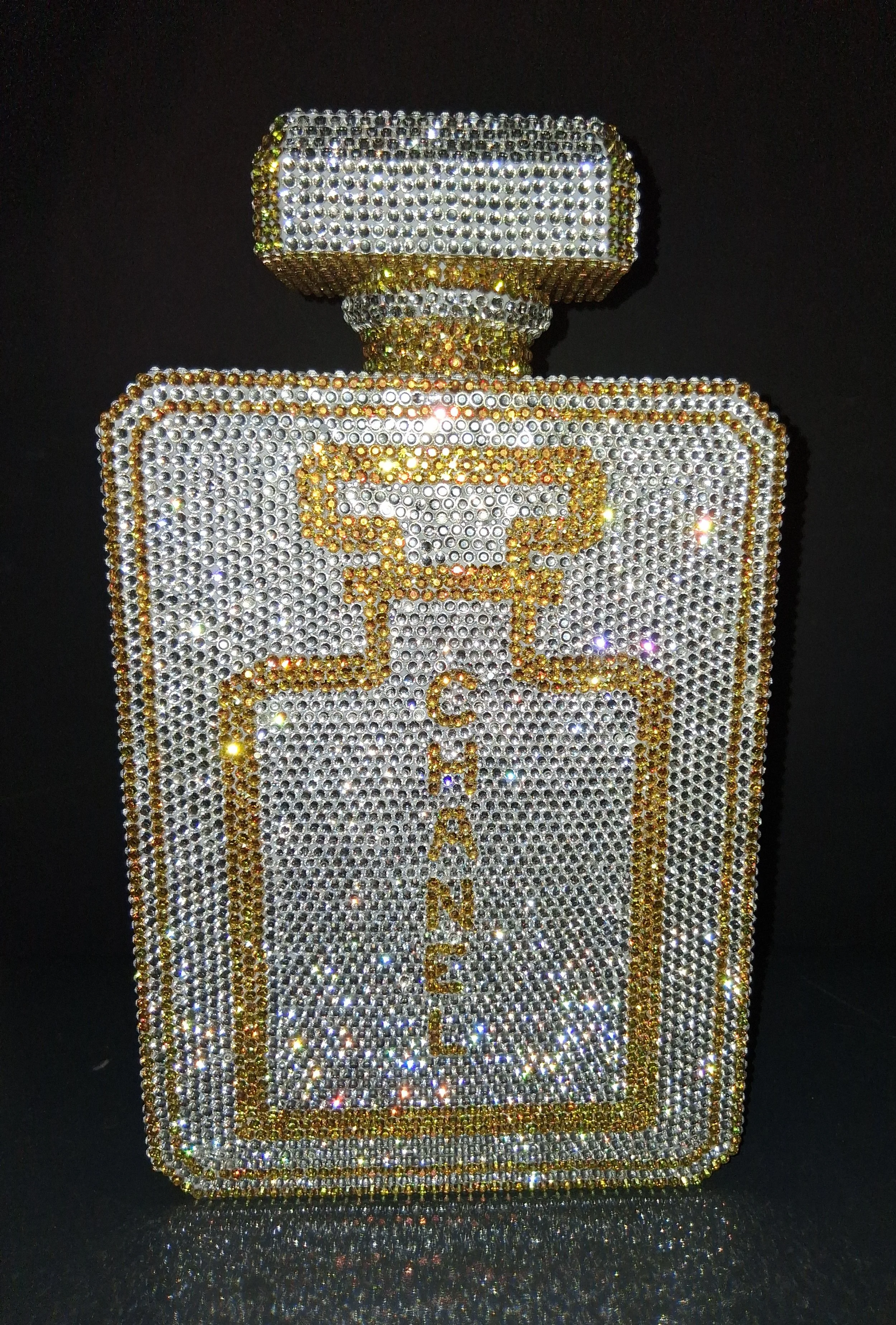 Back of Chanel bottle