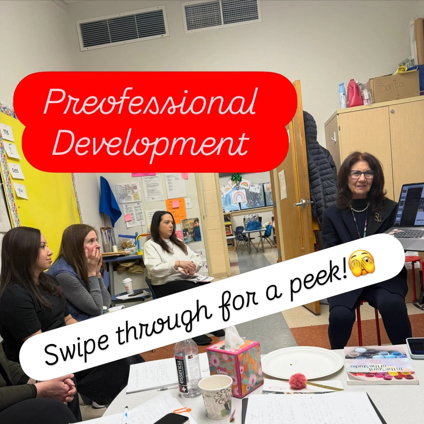 YSA&rsquo;s Professional Development Day- a perfect SUCCESS! 
Swipe through to feel ✨ INSPIRED ✨
#bergencountymoms #prek #preschool #alwayslearning #reggioemiliainspired