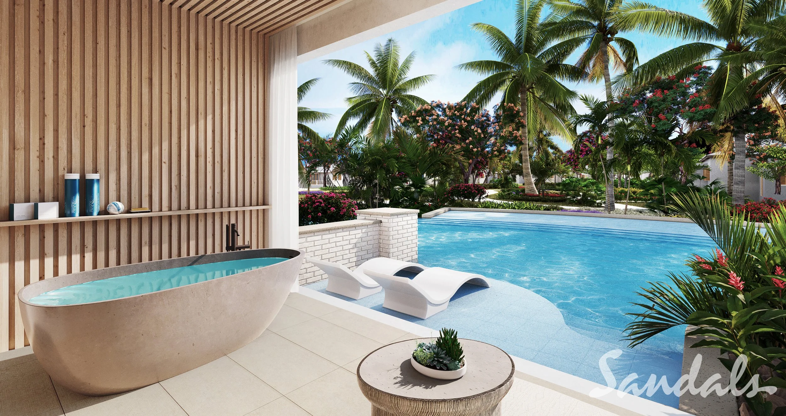 SSV - Bamboo Palm Club Swim-up Room with Patio Tranquility Soaking Tub - Patio (SUP).jpg