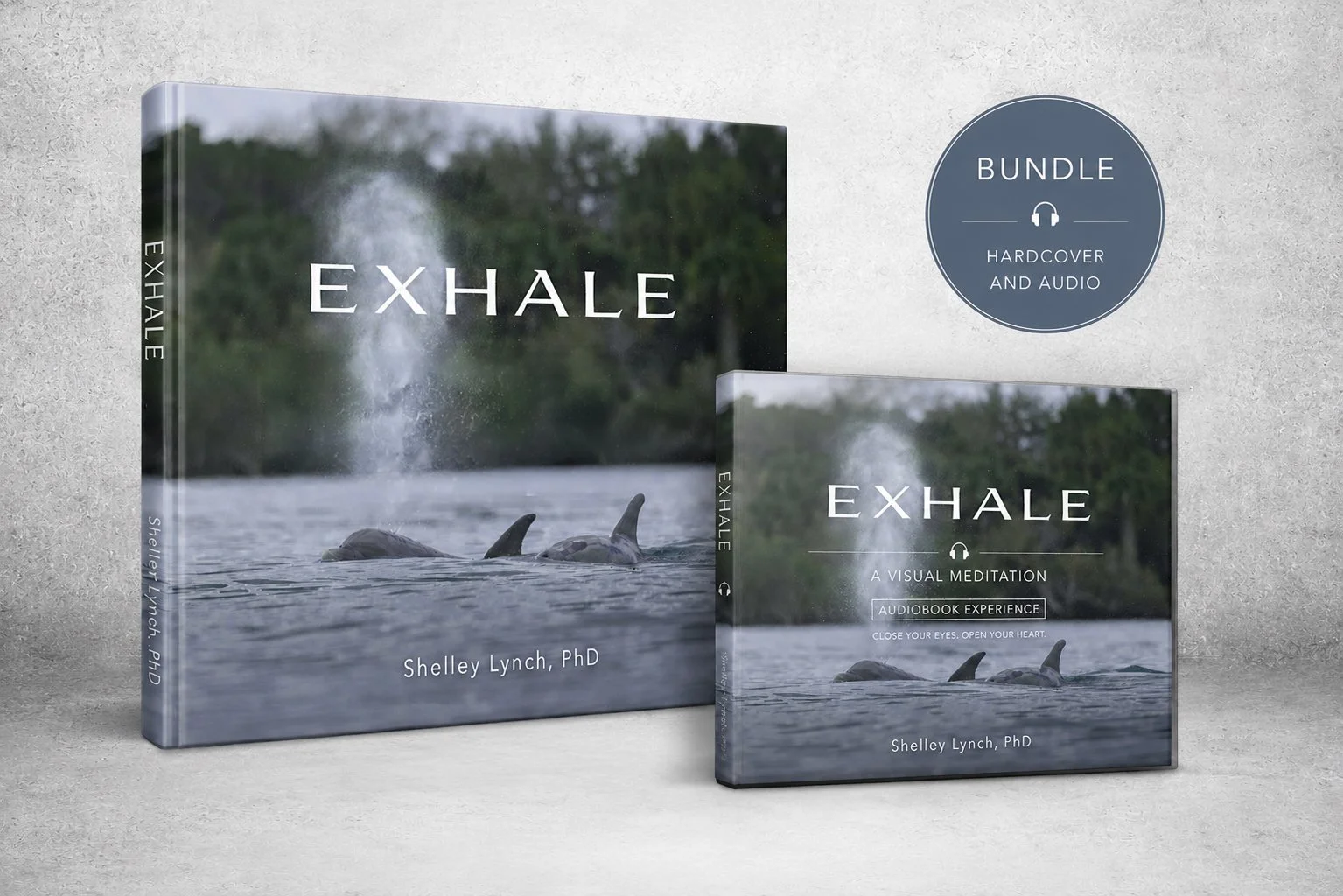 EXHALE Bundle | Hardcover Book + Audiobook Experience