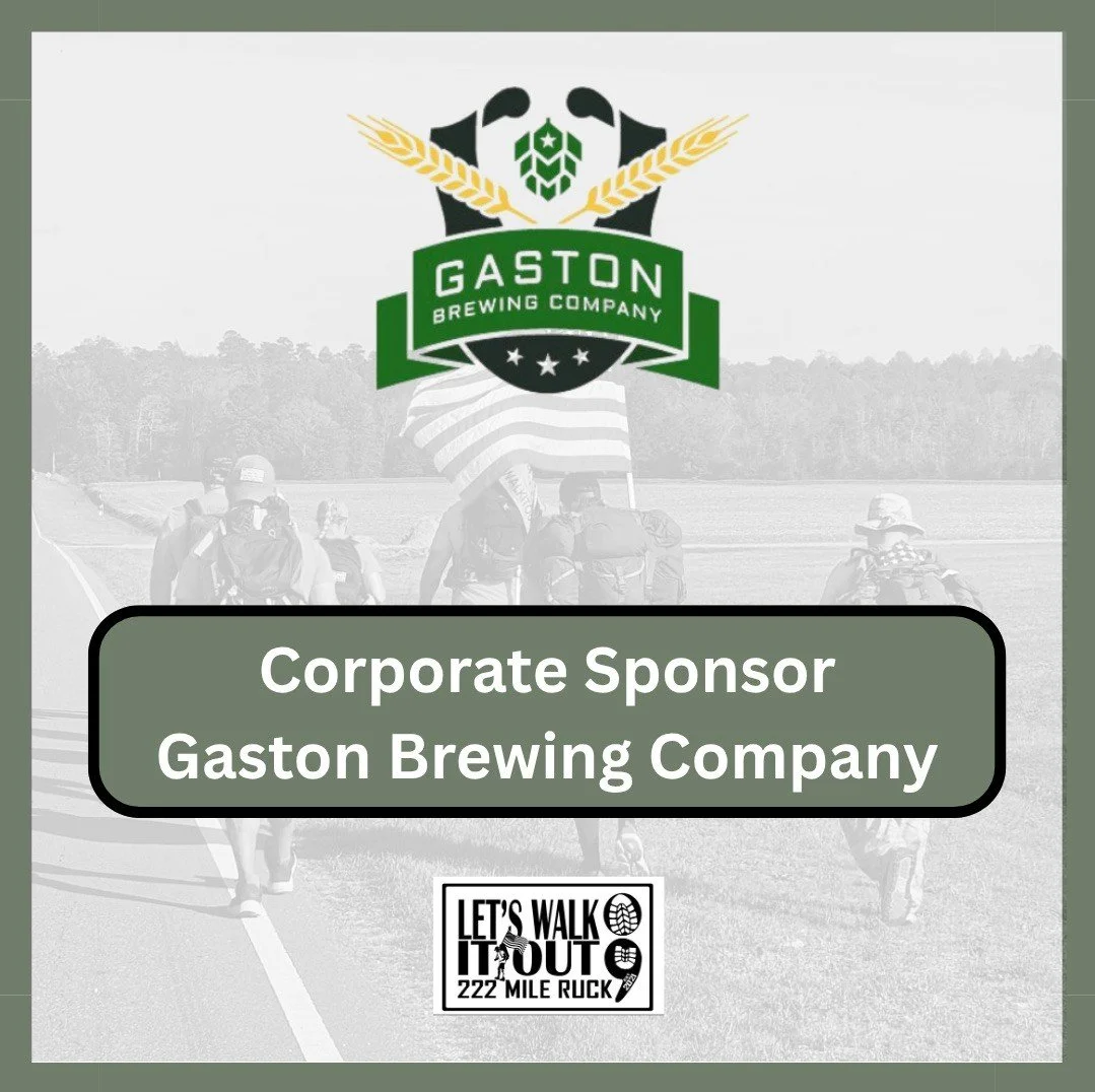 Collaborations fuel our mission. Let&rsquo;s Walk It Out - 222 Mile Ruck March and Gaston Brewing Company are partnering through the Til Valhalla APA. By enjoying this brew, you support a local business while contributing to LWO&rsquo;s efforts to as
