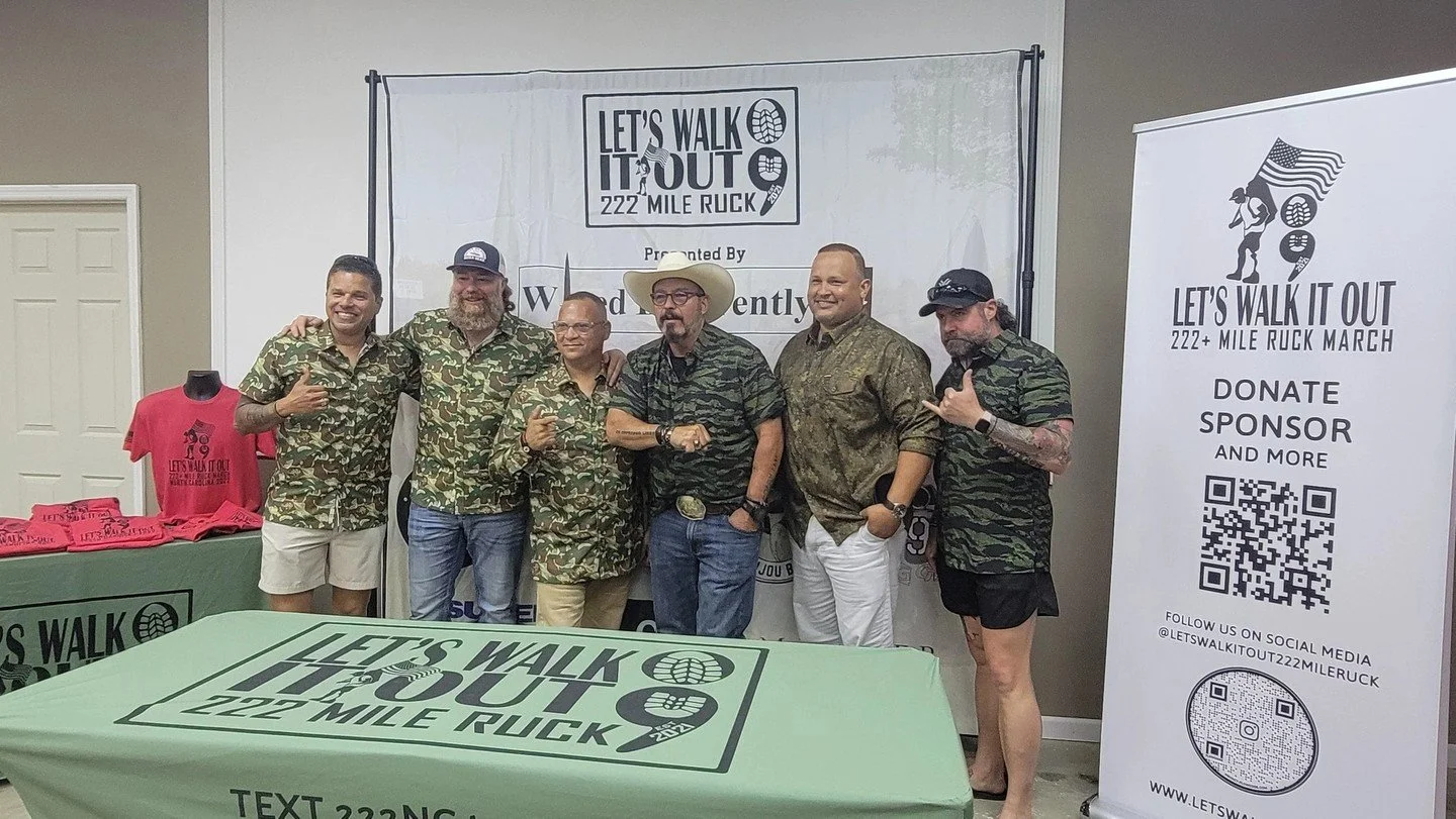 Walk Behind the Scenes 🚶&zwj;♂️✨

Ever wondered what goes into organizing the 222+ Mile Ruck March? Our team puts heart and dedication into every step, from route planning to energizing the community. It&rsquo;s more than logistics, it's about creat