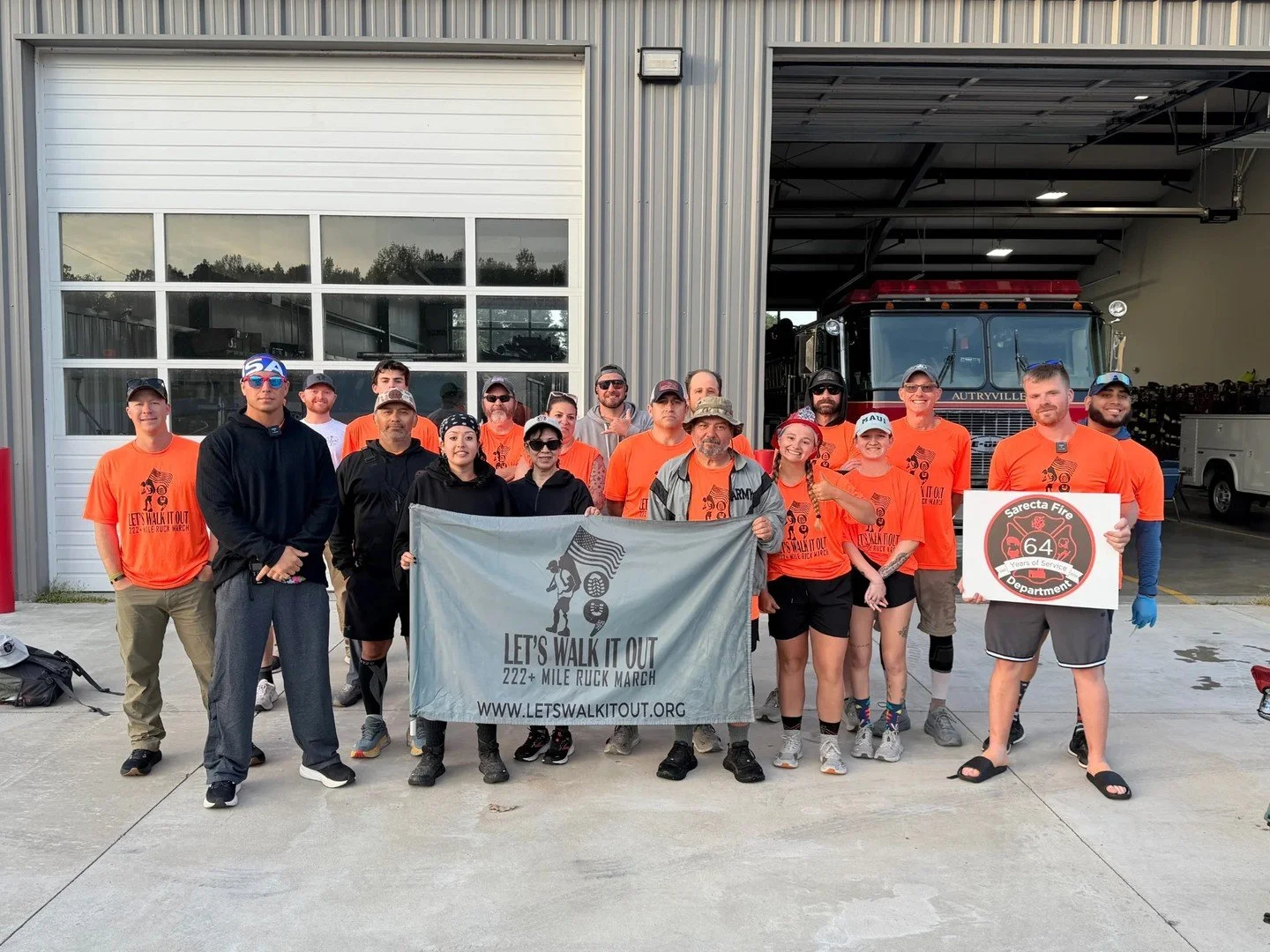 Together, We Make Each Mile Matter 💪

One step, one voice, one community, every mile walked brings hope and support to those who need it most. Imagine the difference we create when we walk as one.

#CommunityStrong #WalkItOut #VeteranSupport