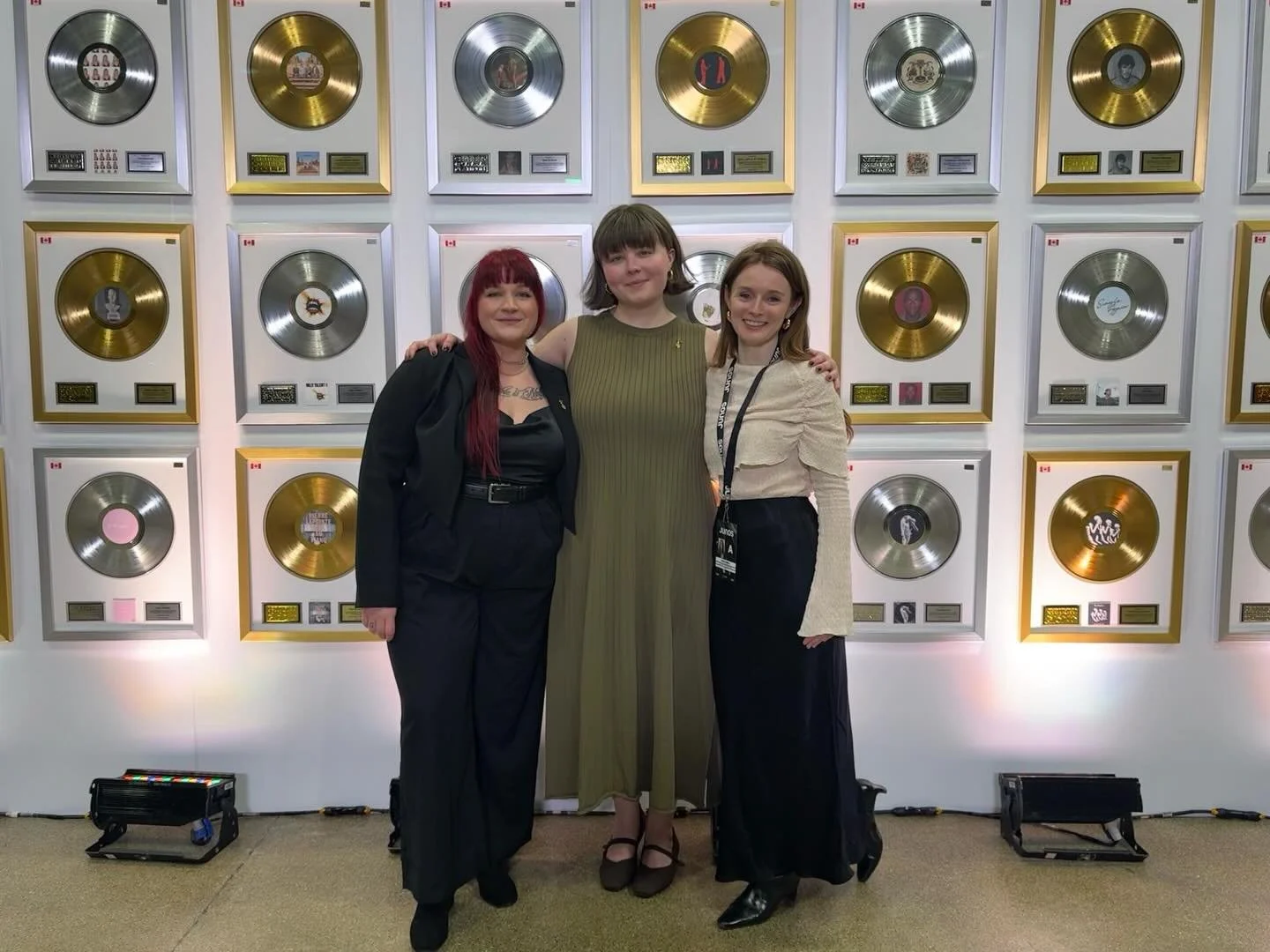 ✨JUNOS #2 in the Hammer!! I love my team! The teacher nominees were amazing! Canadian music is so cool! ✨