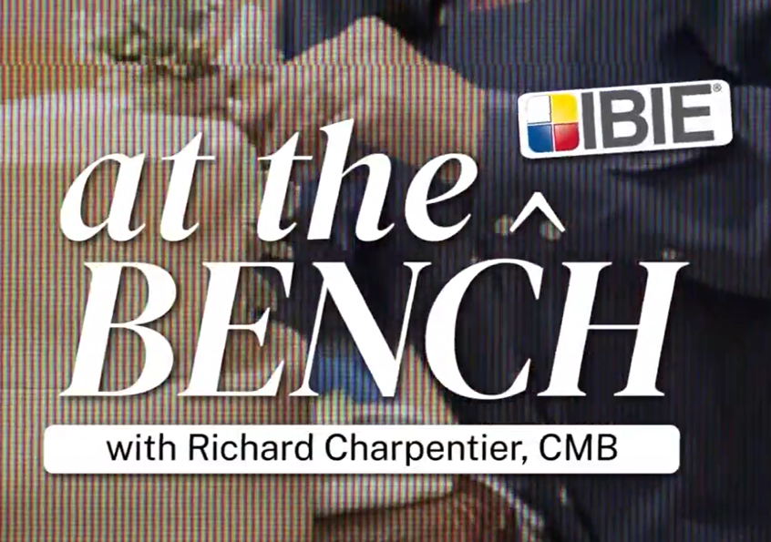 At the IBIE Bench Interview with Chef Alex - August 28th 2025