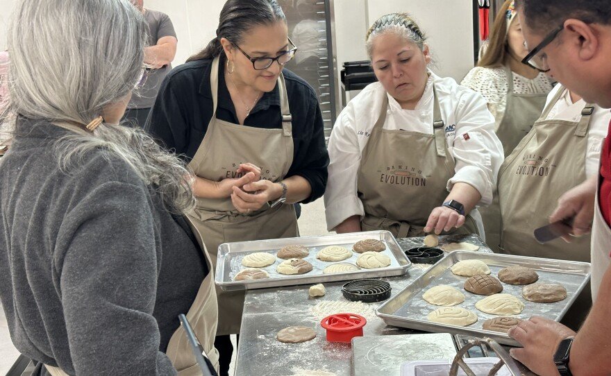 Texas Public Radio Interview - NPR's Morning Edition Coverage of Baking Evolution Pan Dulce Masterclasses (Photo Credit: Marian Navarro) - March 5th 2026