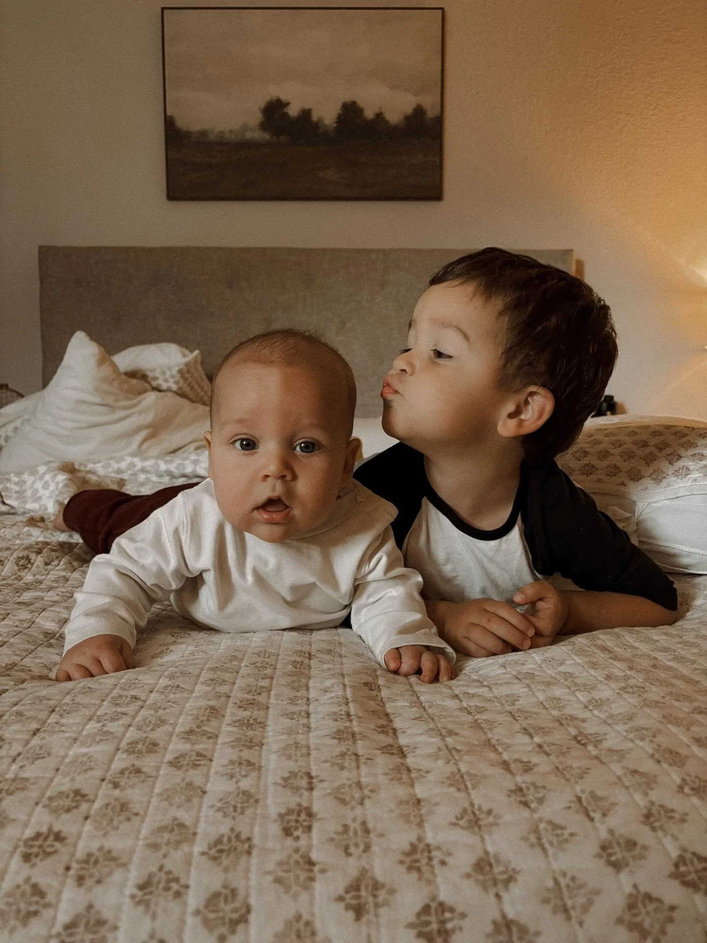 Will forever and ever and ever cherish Saturday mornings with my boys 🥹 They genuinely love each other and it&rsquo;s the cutest thing in the world!!!