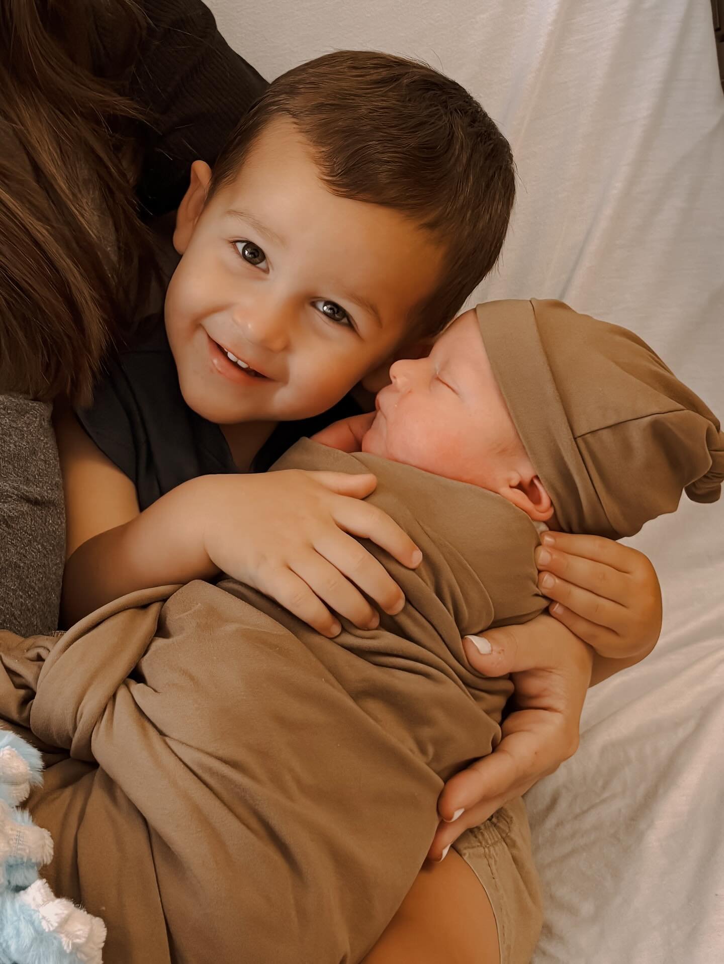 You&rsquo;ll be finding this one in every picture frame in our home 🥹 Arthur is already the sweetest big brother!