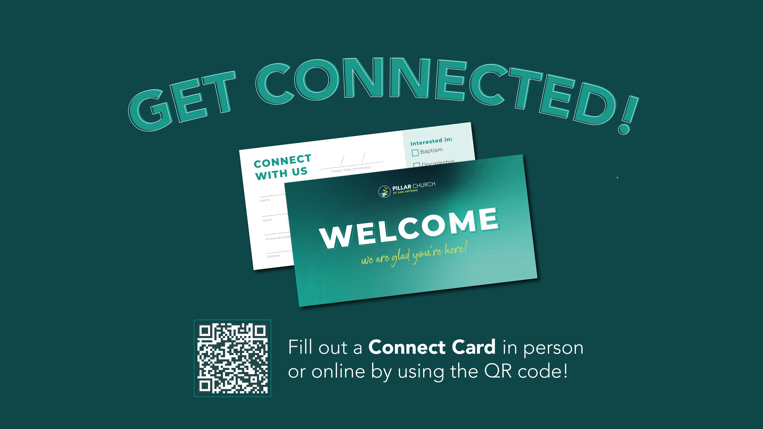 Pre/Postservice Slide and Connect Card