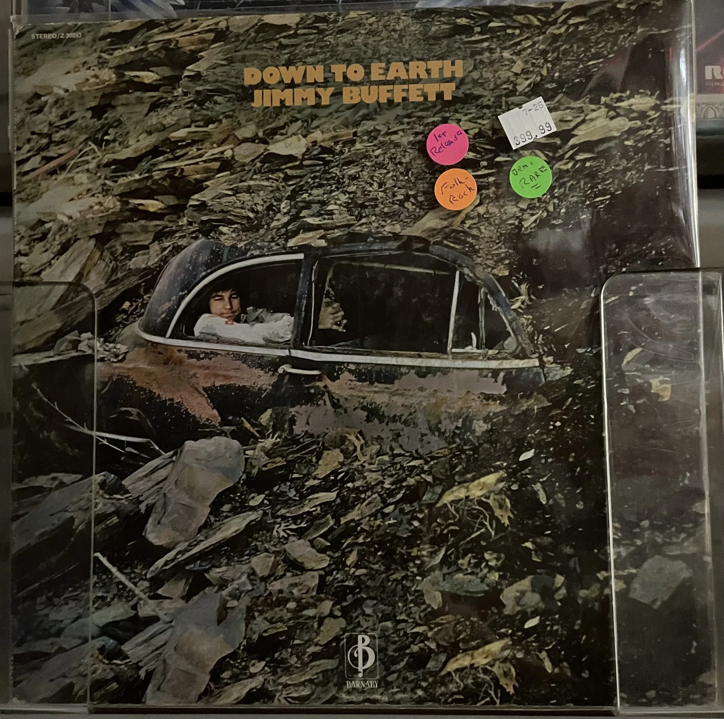 Jimmy Buffett Down To Earth LP