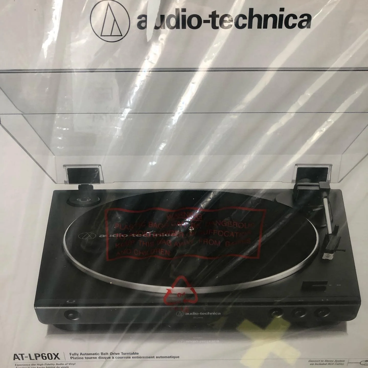 This weekend only: buy a brand new Audio-technica LP-60x turntable ($129.99) and get a FREE Vinyl Styl Ultimate Care Kit (a free $30 value!!!). Have a loyalty account? This purchase automatically gives you $5 off your next purchase and you’re w