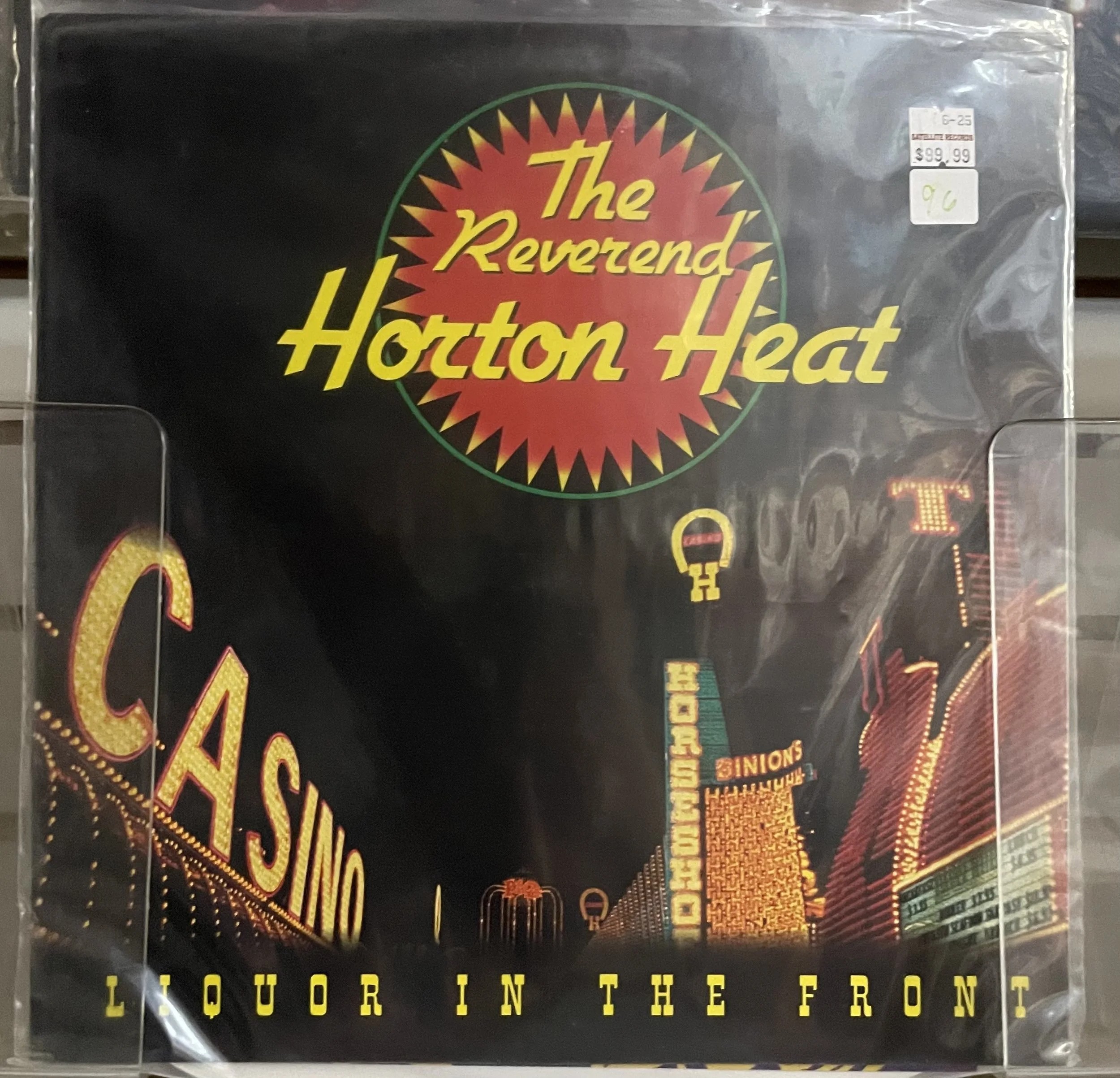 The Reverend Horton Heat Liquor In The Front LP