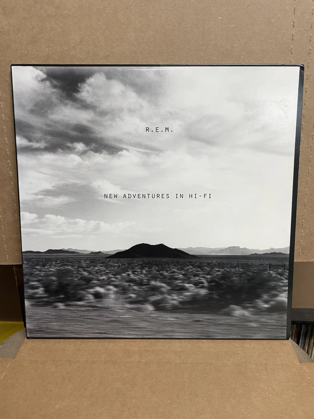 REM New Adventures In Hi-Fi Original Vinyl LP — Satellite Records