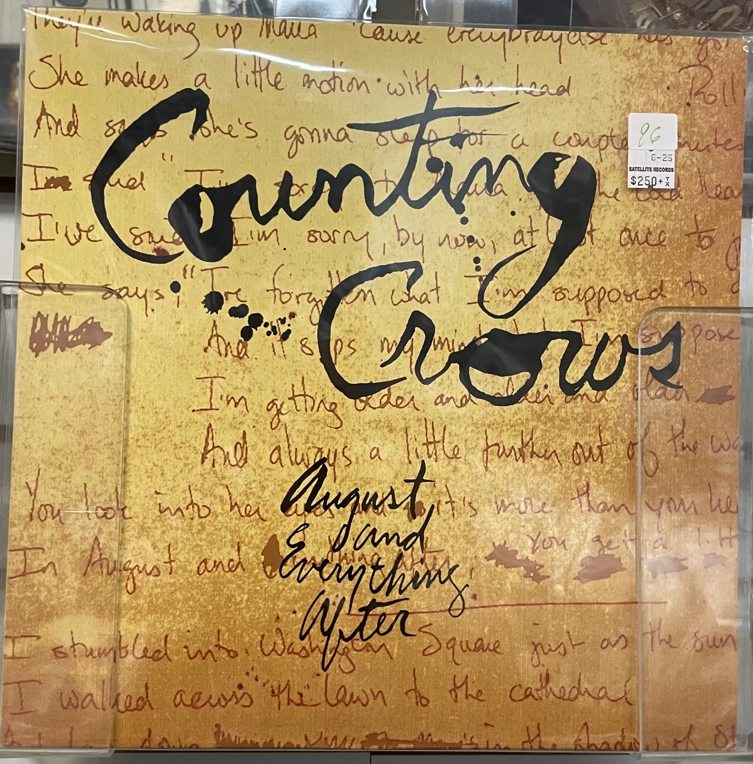 Counting Crows August And Everything After LP