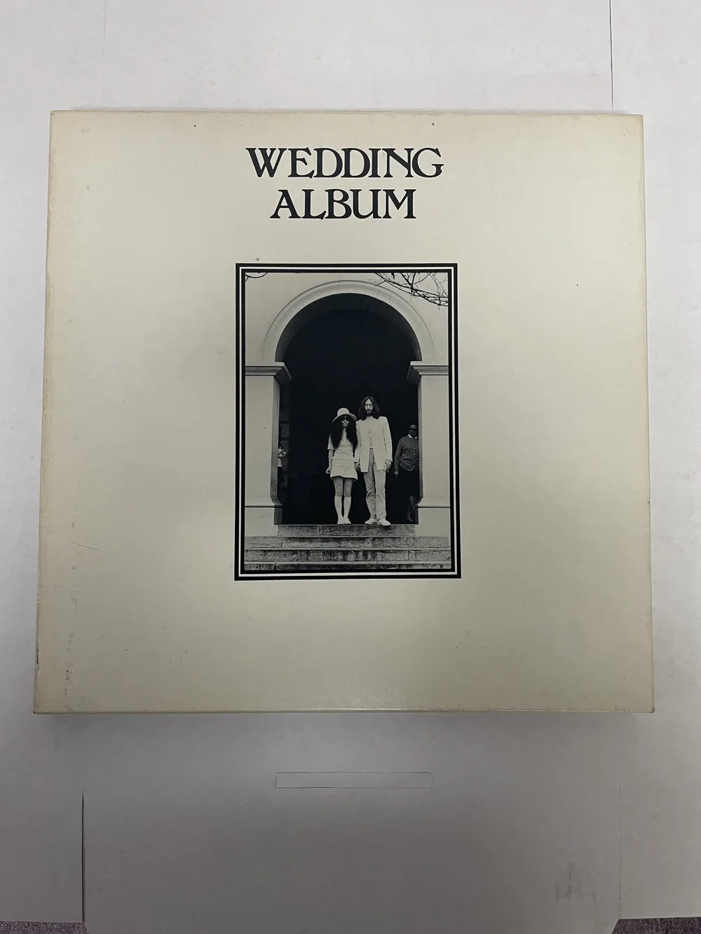 John Lennon Yoko Ono Wedding Album Box Vinyl LP — Satellite Records, image size:1000x1333