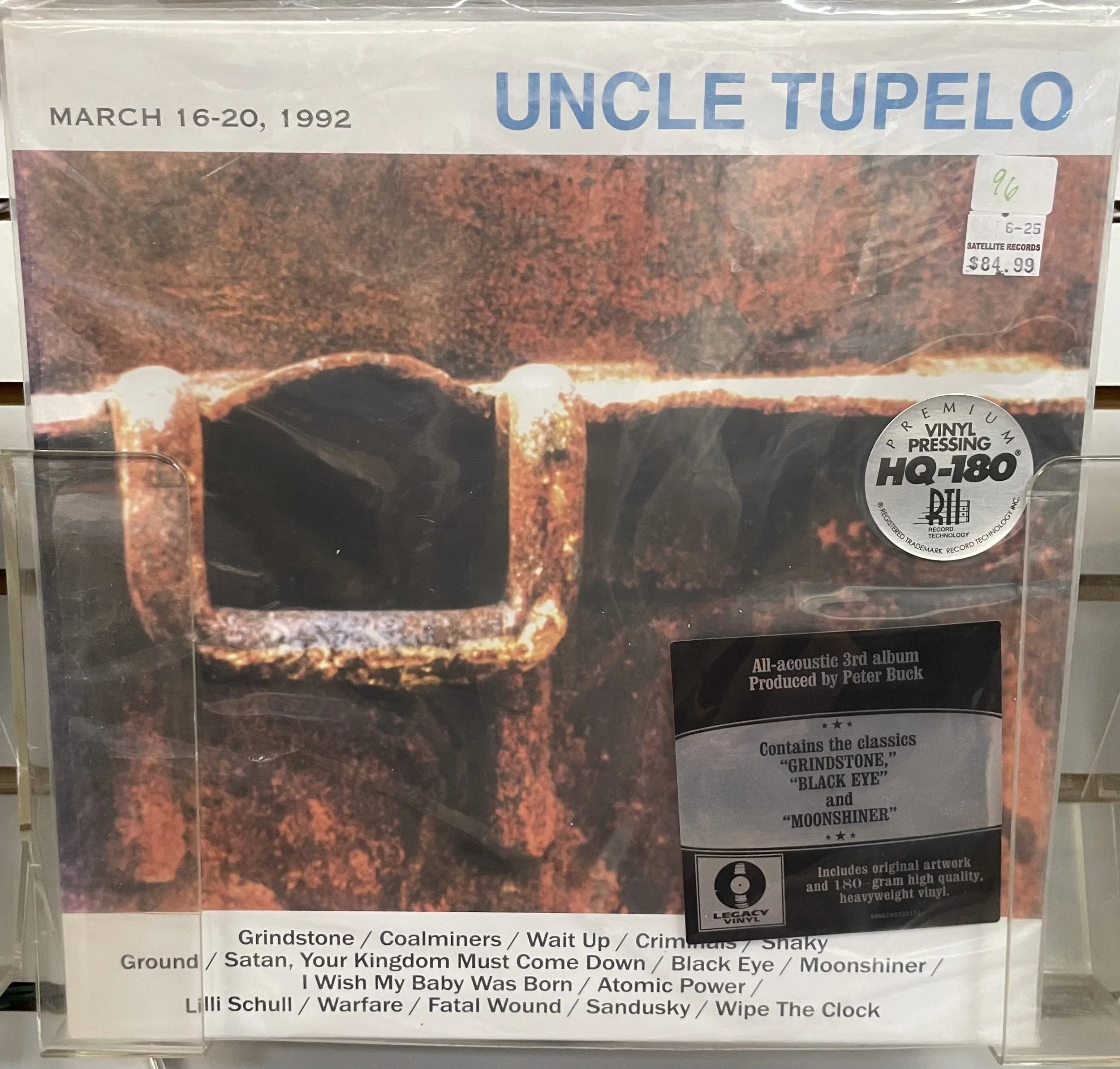 Uncle Tupelo March 16-20, 1992 LP