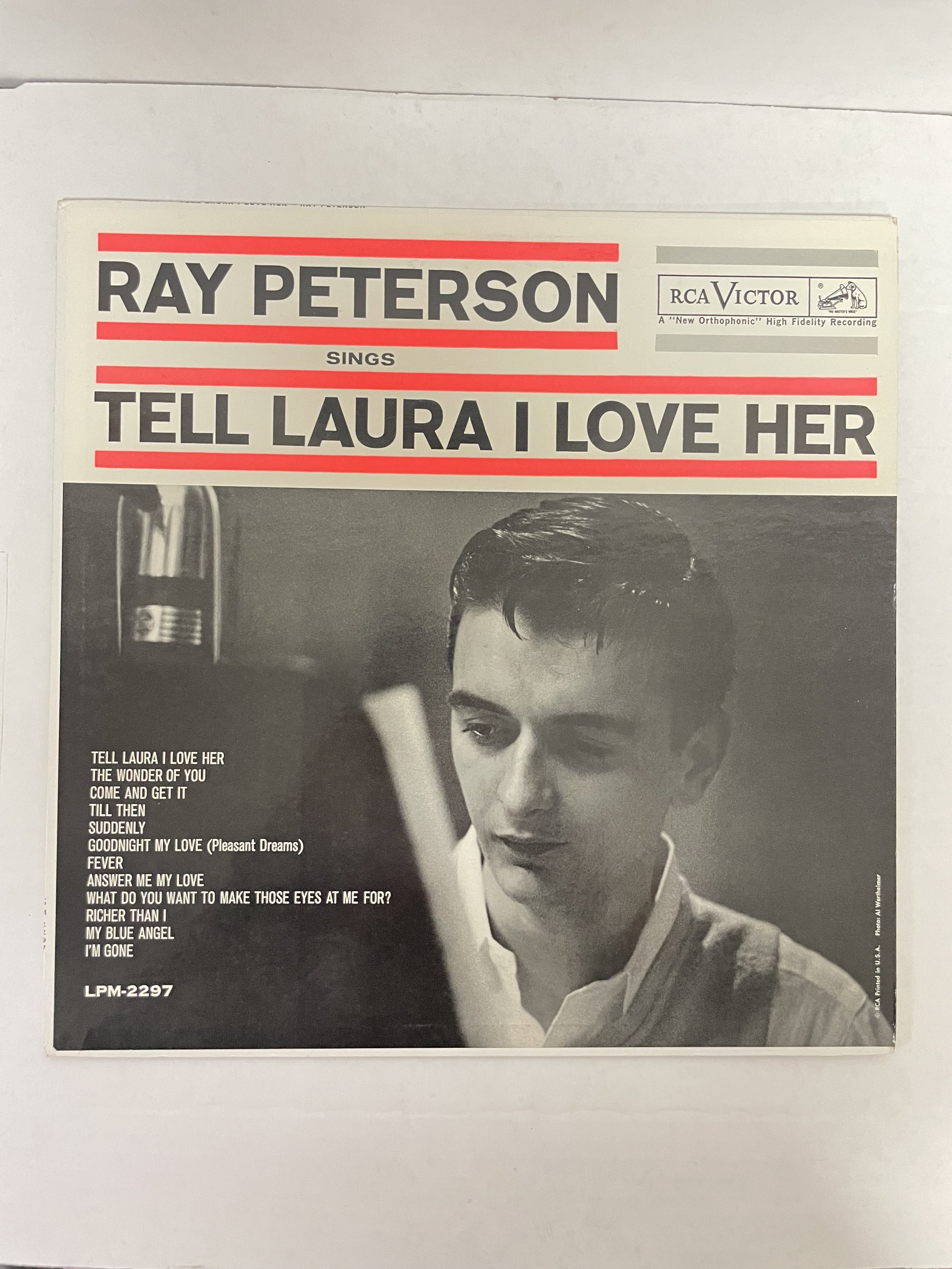 Ray Peterson - Tell Laura I Love Her