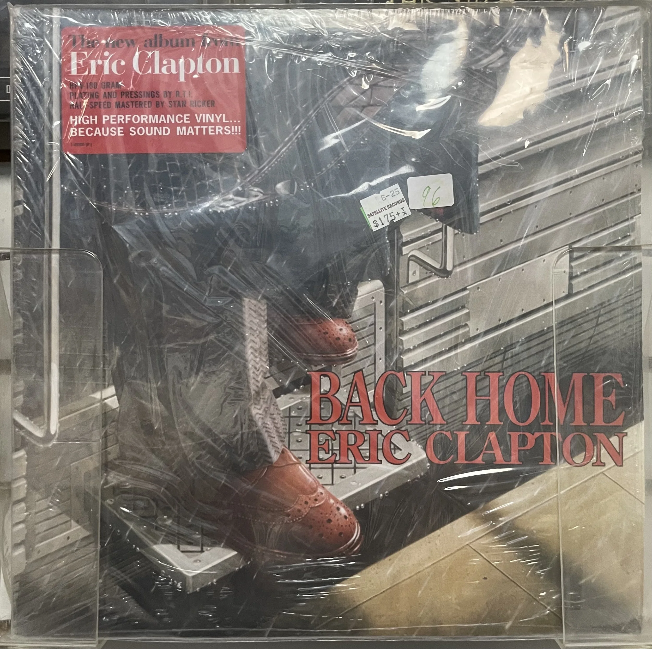 Eric Clapton Back Home LP