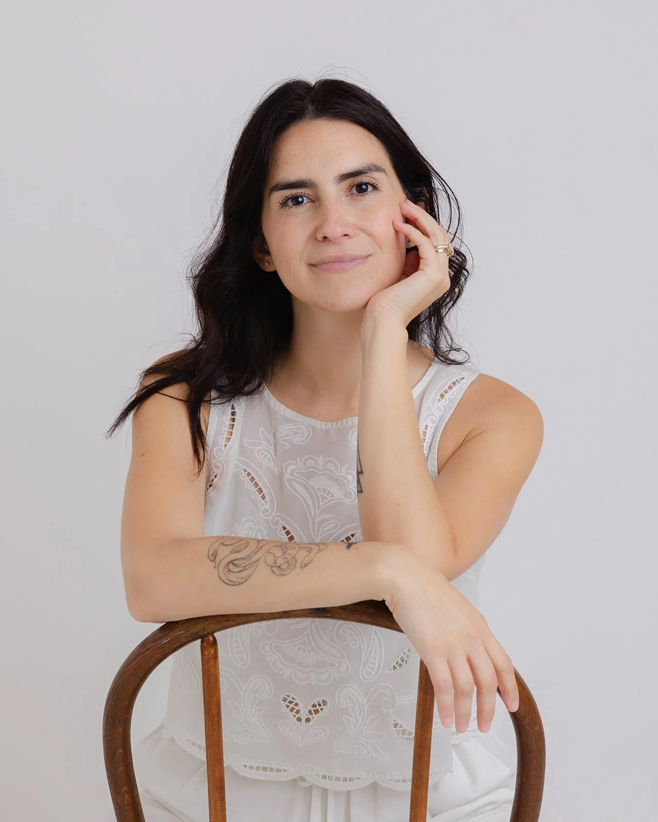 Natalia Allen, co-owner and photographer at The Arlen Studio in Westlake Village, California. Portrait by Christine Harris.