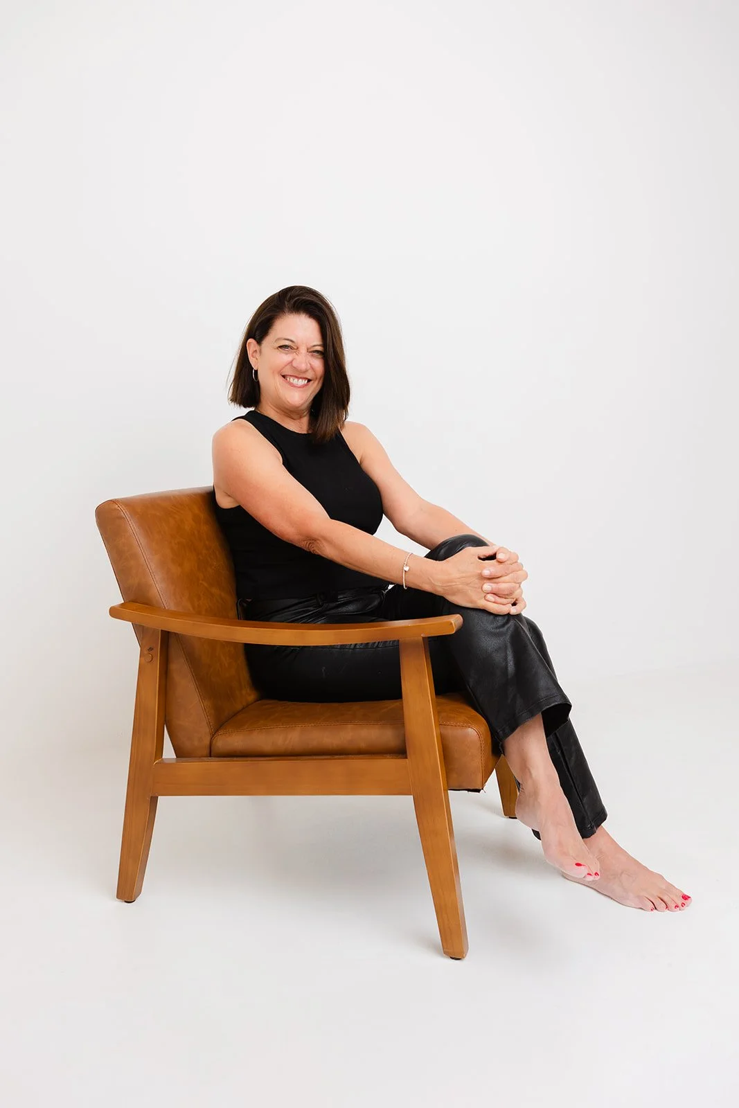 Paula Hodgson Seated Portrait