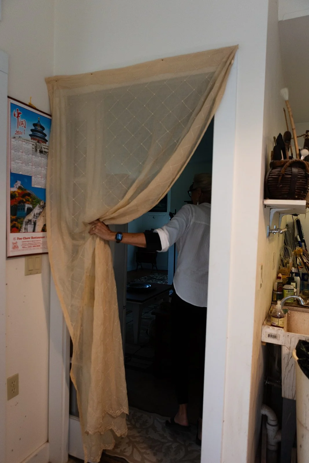 Through the Curtains