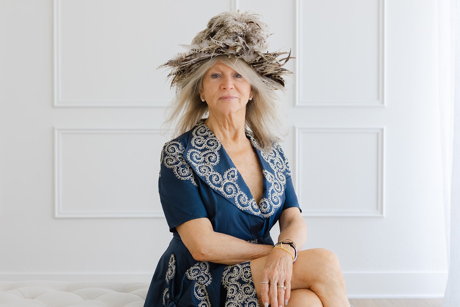 Leigh Kilton-Smith portrait for the 50 Women Project by Christine Harris Photography.