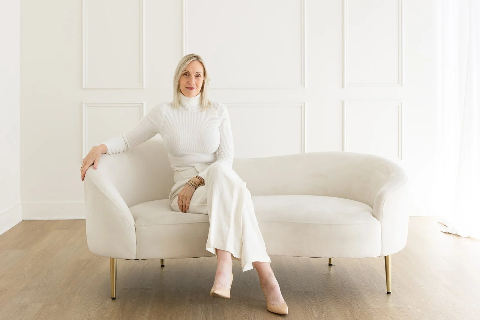 Portrait of Julie-Anne Lee photographed by Christine Harris for the 50 Women Project in Los Angeles.