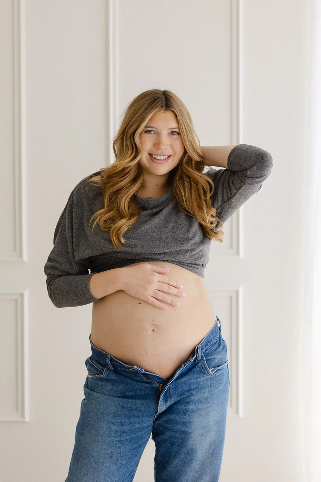 Natural Light Maternity Portrait