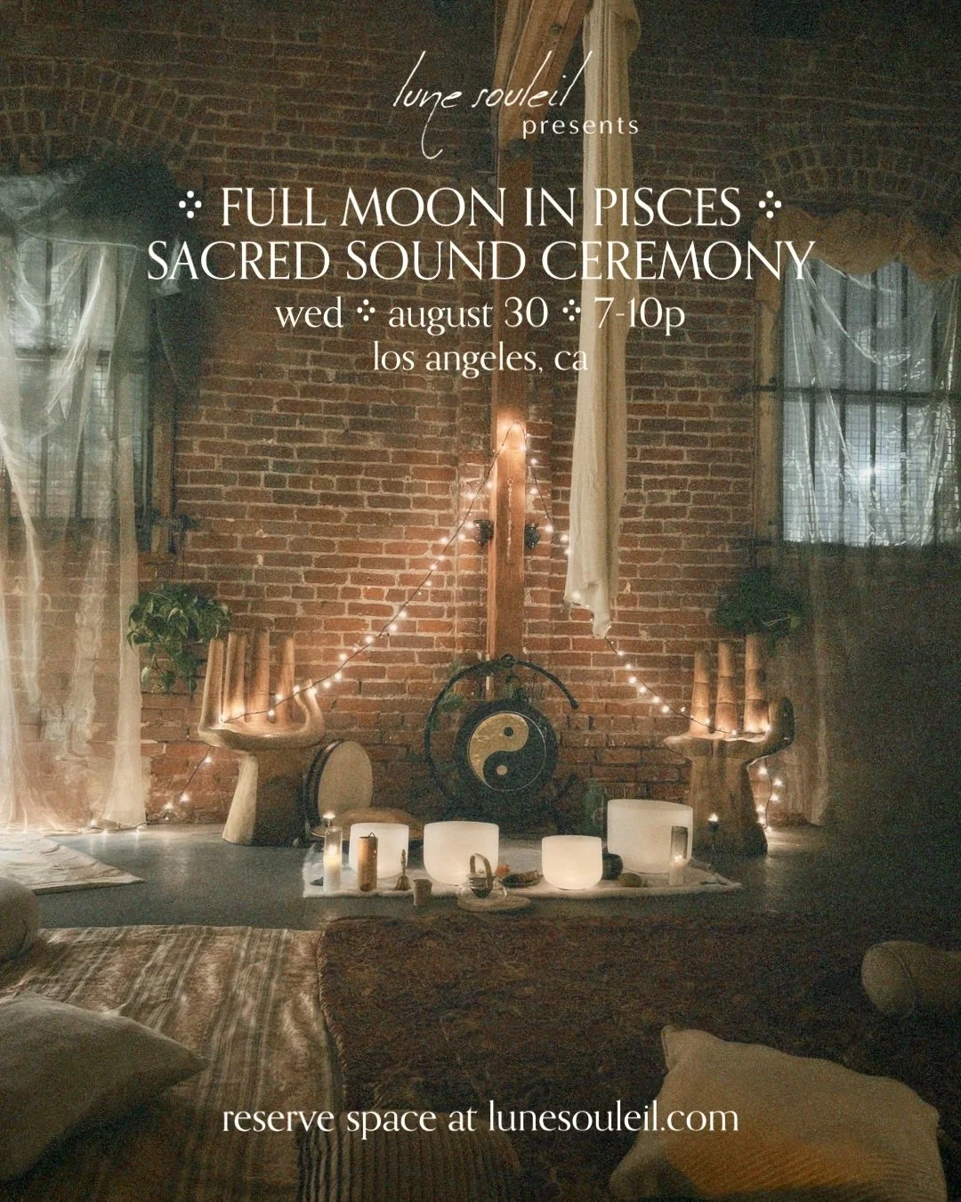 Full Moon Sacred Sound Ceremony