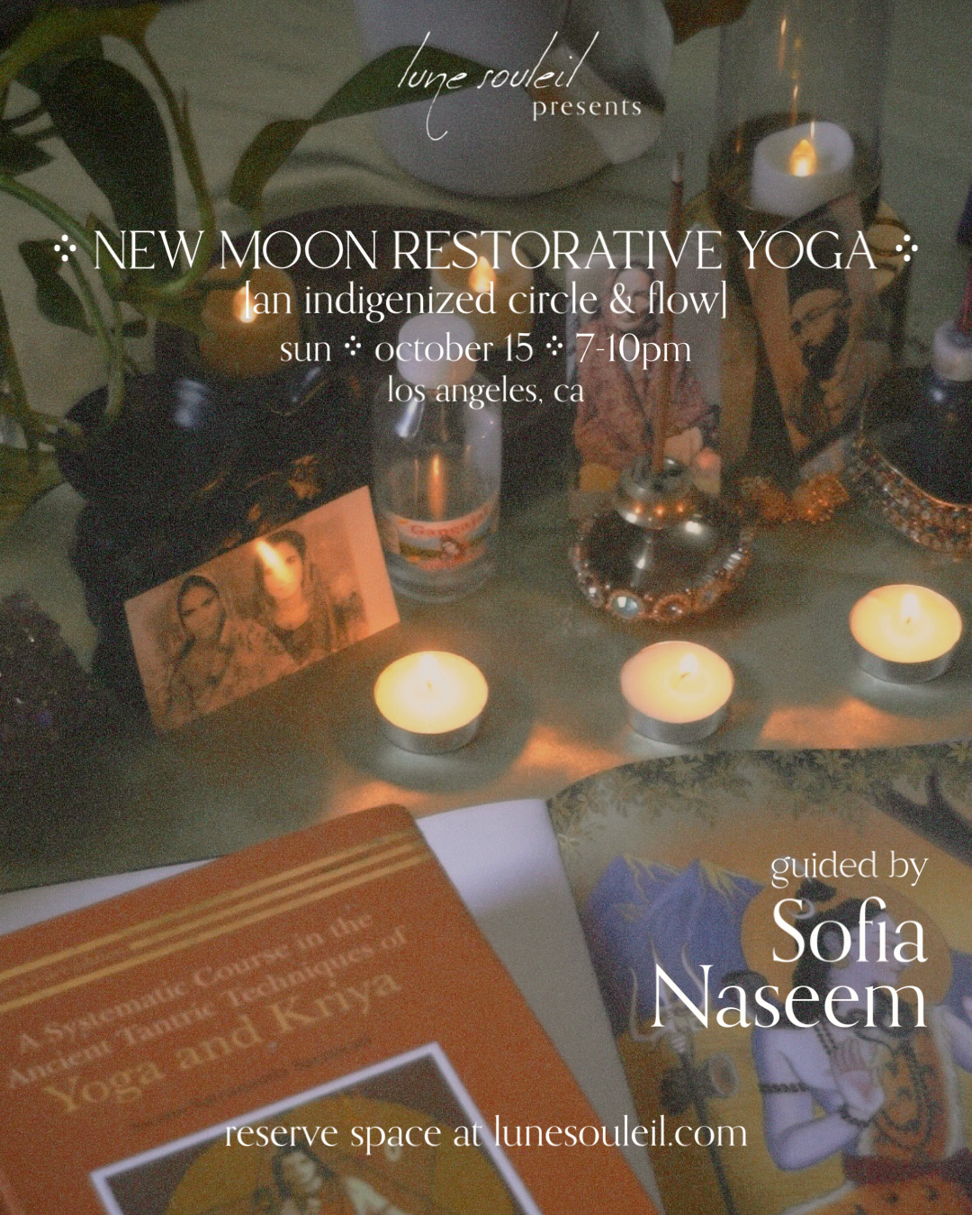 New Moon Restorative Yoga: an indigenized circle & flow