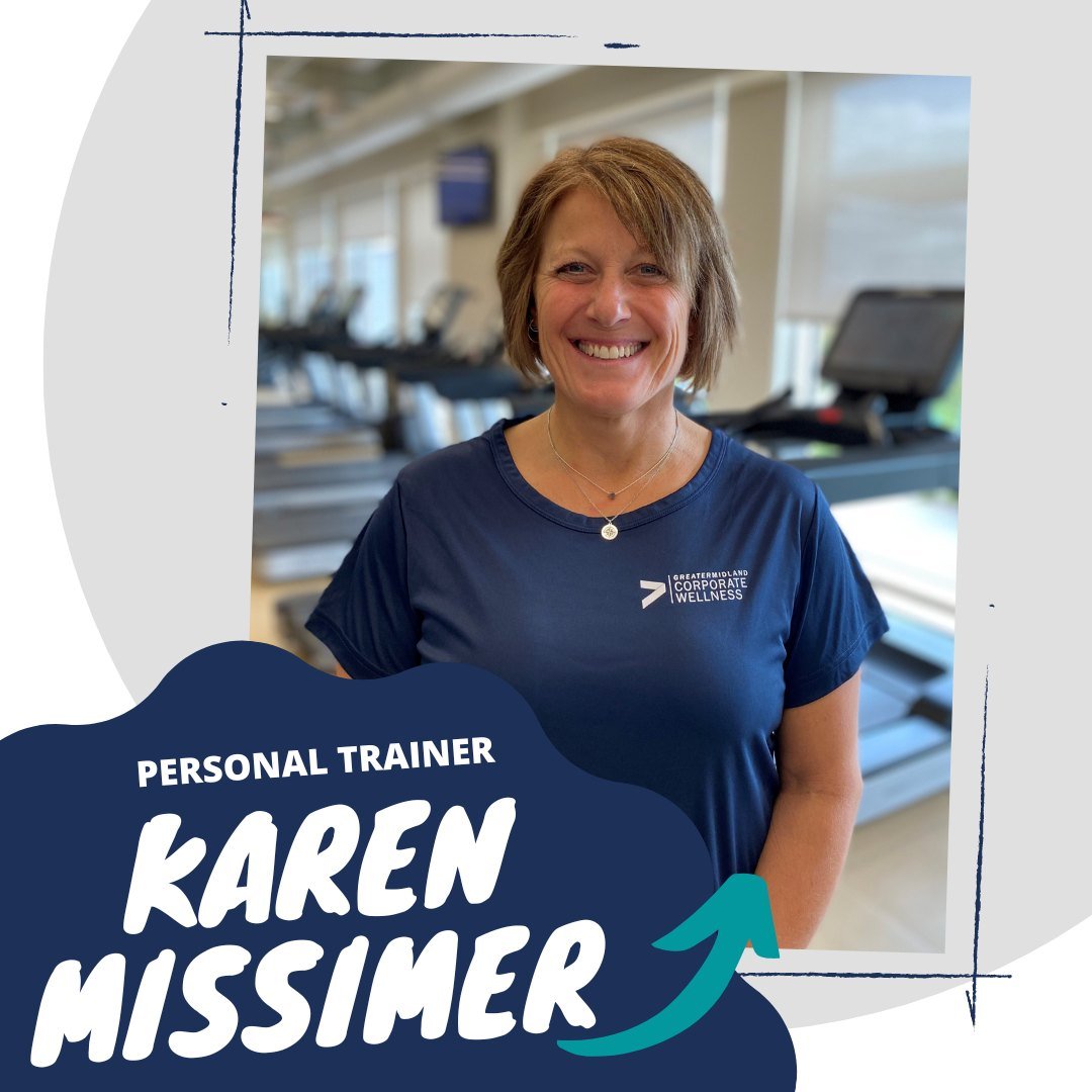 ⚡️Personal Trainer Spotlight⚡️

Meet Karen Missimer
Location: Dow Midland Wellness Center (East End &amp; SSC)

Karen's top 5 advice for someone who is new or returning to strength training: 
1️⃣The weight you lift is not as important as having the p