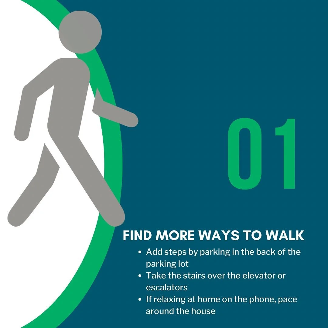 Wellness Wednesday - #1 Find More Ways to Walk.jpg