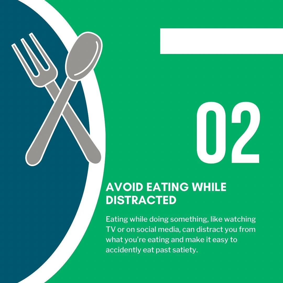 Wellness Wednesday - #2 Avoid Eating While Distracted.jpg