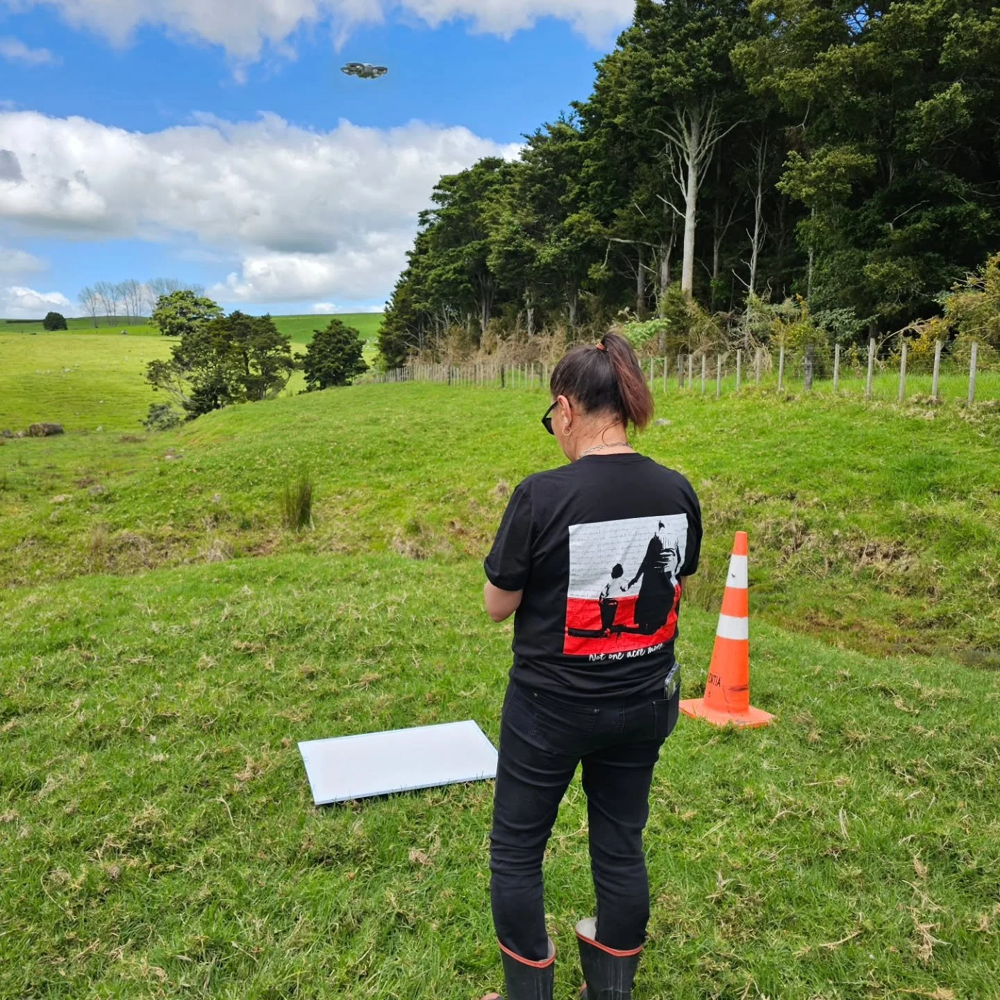 Delivering practical drone training 101 with Reconnecting Northland kairaranga.