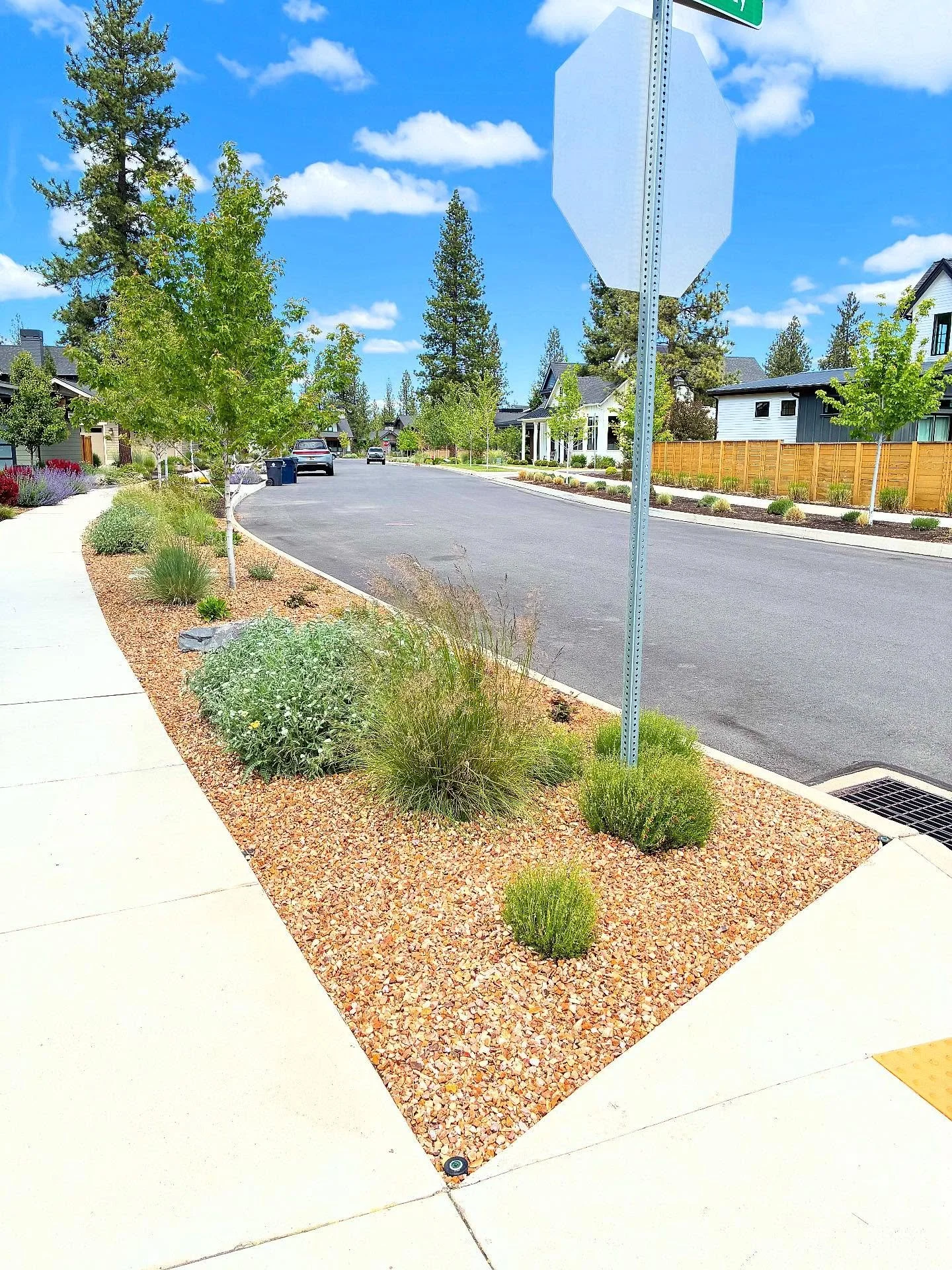 Another fire-wise transformation in the books 🔥➡️🪨

More Central Oregon homeowners are reducing fire risk by replacing combustible landscaping materials with decorative aggregate&mdash;this is one of many projects just like this that are already sc