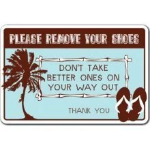 #1 Home and Life Improvement Tip: Removing Shoes in the House