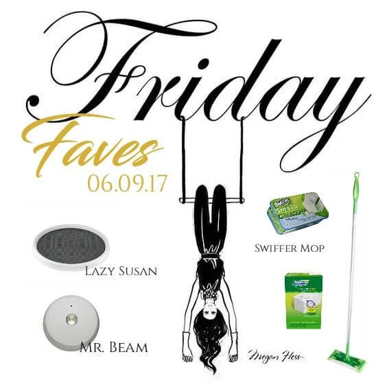 FRIDAY FAVES 6.9.17 | LAZY SUSAN/MR. BEAMS/SWIFFER
