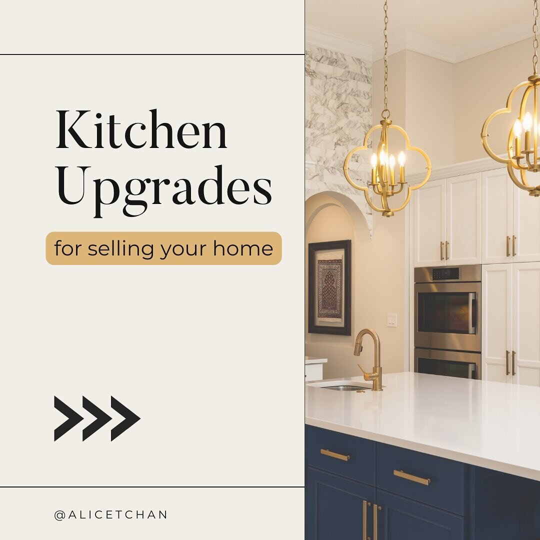 Kitchen Upgrades for selling your home - from the basics, to kicking it up a notch, to making it irresistible. Choose what works best for your situation and budget.

Comment &ldquo;sell home&rdquo; for a link to your home selling success!
&mdash;&mda