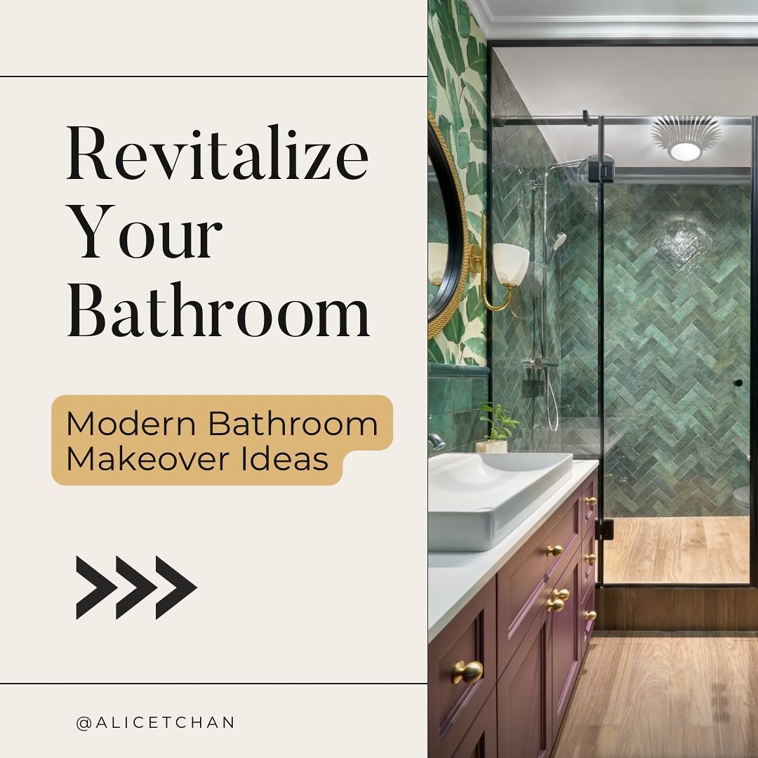 🚿✨ Transform your bathroom into a luxurious retreat with these modern makeover ideas! Say goodbye to dated spaces and hello to refreshed elegance. 🙌🏼