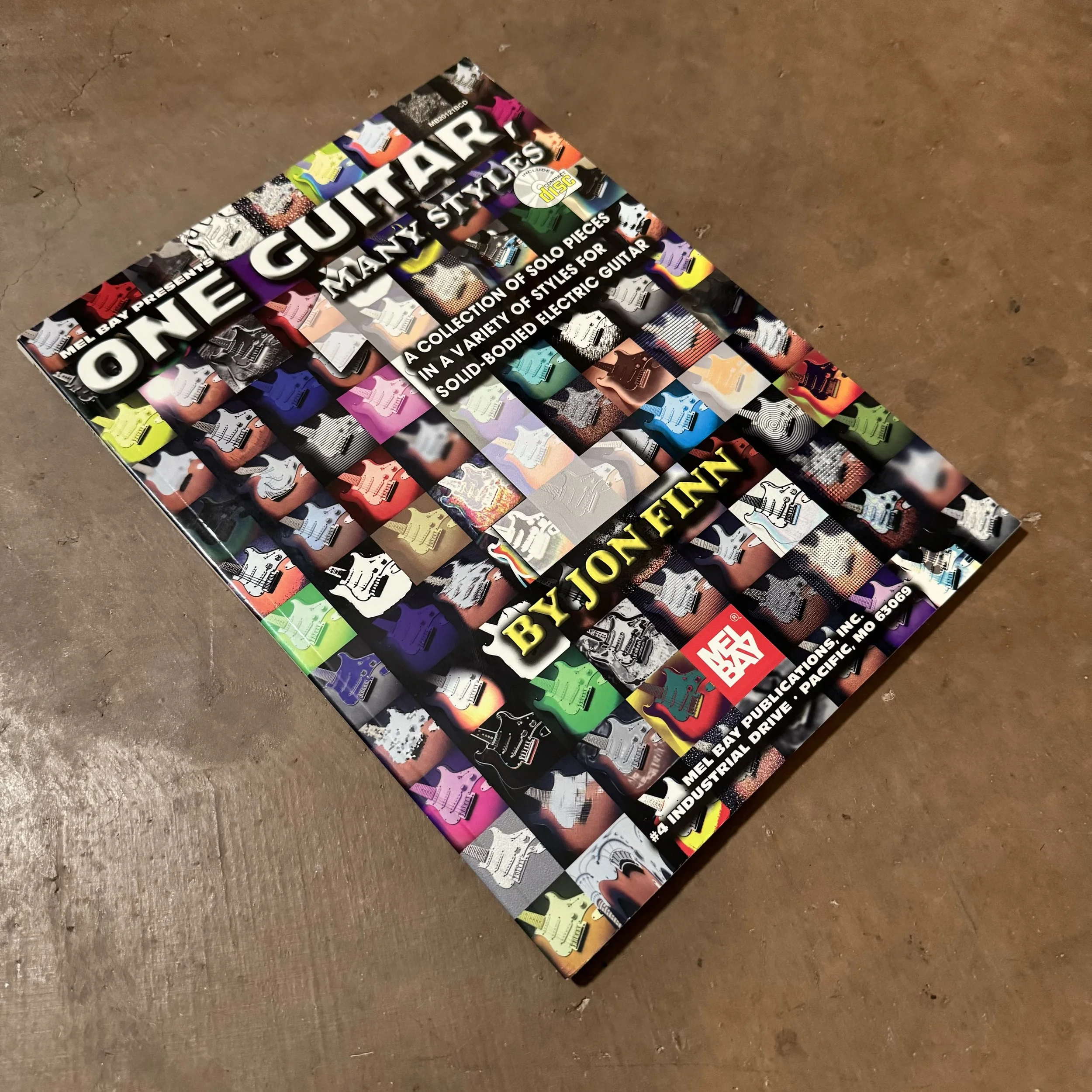 Jon Finn "One Guitar, Many Styles" book