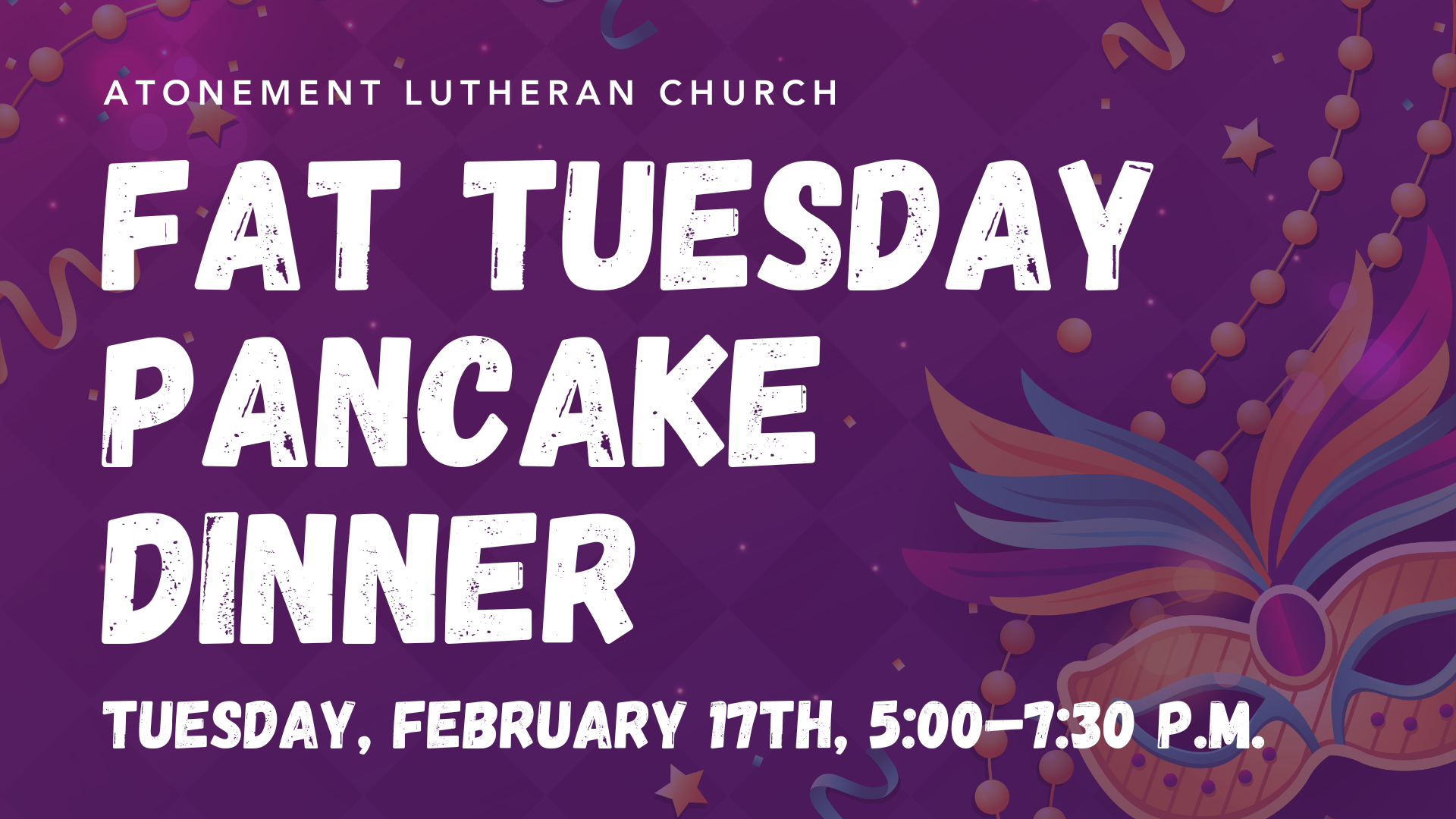 Fat Tuesday Pancake Dinner