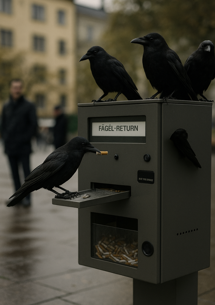 Clean Crows The Crows Who Clean Our Cities — Michele Gargiulo