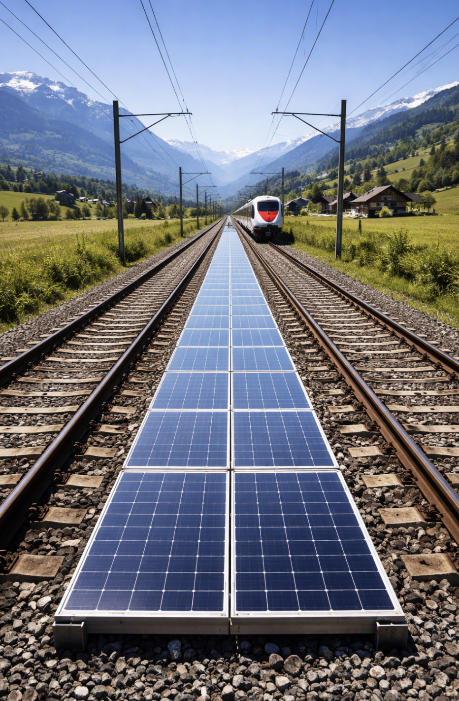 Solar Tracks and Alpine Dreams: How Switzerland Turned Its Railways Into a Solar Farm